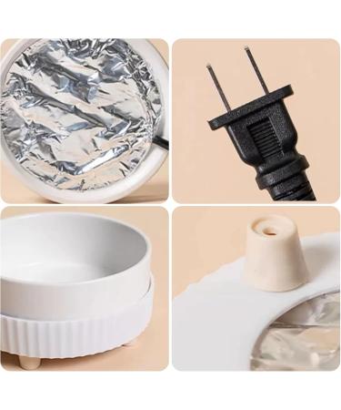 Heated Water Bowl for Pets | Thermal Water Bowl for Poultry Cats & Dogs | Automatic Thermostat for Winter | Best Heating Solution - Buy Online on GoSupps.com