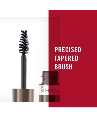 Rimmel Brow This Way Gel - Medium Brown (2 Count) with Argan Oil | Perfectly Styled Brows - Buy Online on GoSupps.com