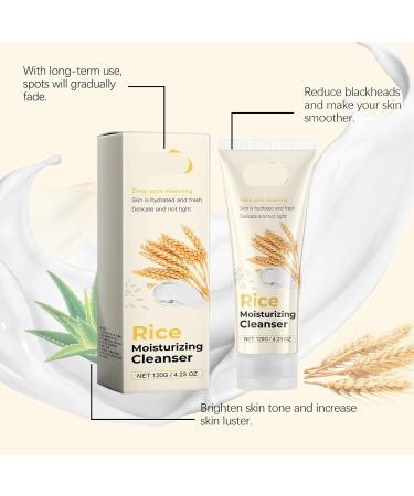 Moisturizing Facial Cleanser - Deep Cleanse Hydrate & Nourish Gentle Formula For Long - Lasting Hydration Effective Pore Cleaning & Blackhead Reduction(3PCS) - Buy Online on GoSupps.com
