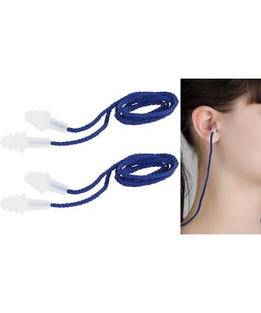 Newgen Medicals Earplugs - Professional Hearing Protection with 29 dB Noise Cancellation 10 Pairs Lamellae Design & Shoulder Cord - Buy Online on GoSupps.com