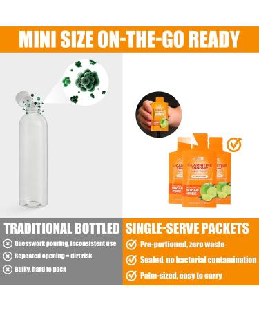 L-Carnitine Liquid Supplement with l carnitine 3000 and l carnitine Pre-Workout Formula with Green Tea Taurine & Electrolytes for Active Performance (30 Sachets) - Buy Online on GoSupps.com