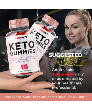 Turbo Keto ACV Gummies - Advanced Weight Loss Formula for Keto Diet | 30 Day Supply - Buy Online on GoSupps.com