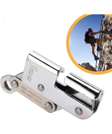 Climbing Self-Braking Abseiling Rope Gripper | Alloyed Steel Self-Securing Clamp for Expeditions & Tree Nursing - Strong Load-Bearing Capacity - Buy Online on GoSupps.com