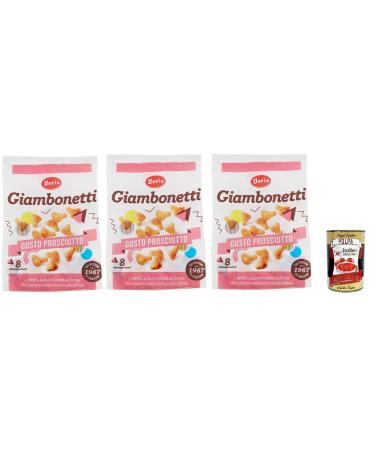 Doria Giambonetti Ham, saveur jambon salée, 3 x 320 g + Italian Gourmet Pulp 400 g