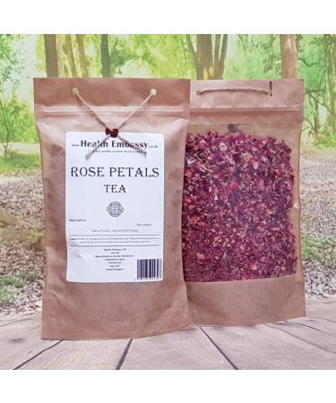 Rose Dried Petals Tea/P tales De Rose S ch Th - Health Embassy - 100% Natural (100g) - Buy Online on GoSupps.com