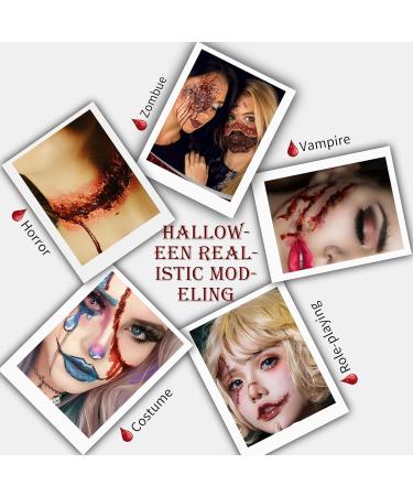 Buy Halloween Coagulated Blood Gel - 20g Fake Blood for SFX Makeup Wounds & Cosplay - Fast International Shipping - Buy Online on GoSupps.com