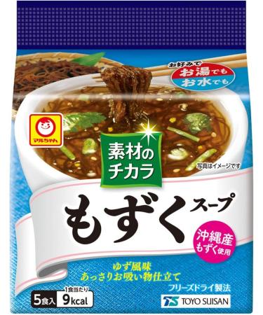 Maru-chan Okinawa Mozuku soup 5PX6 bags - Buy Online on GoSupps.com