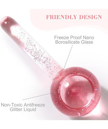 Facial Ice Globes - Face Massager for Tightening Skin, Anti-Aging, and Reducing Puffiness | Cooling Globes for Face, Neck, and Eyes - Daily Beauty Tool - Buy Online on GoSupps.com