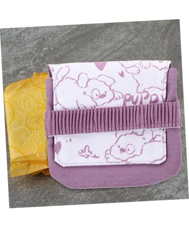 Minkissy 2-Piece Aunt Towel & Menstrual Bag Storage Set | Bind & Tampon Holder for Teenage Girls | Stylish Handbag Organizer - Buy Online on GoSupps.com