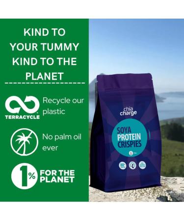 High Protein Soya Crispies - Gluten Free Vegan Snack (250g) - Buy Online on GoSupps.com