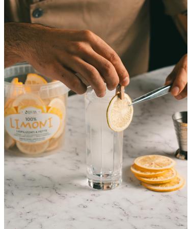FRESH LEMON FRESH LYOPHILIZED - LEMONS FOR PROFESSIONAL COCKTAILS - HIGH QUALITY DRIED FRUIT - PASTRY ICE ICE - NO ADDED SUGAR - PACK 1 LITRE - Buy Online on GoSupps.com