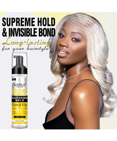 Lace Melting Mousse - 8.45 FL OZ | Glue-Less Wig Adhesive Extra Hold for Closures & Extensions - Buy Online on GoSupps.com