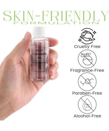 CCbeauty Natural Oil Cleanser for Oil-Based Makeup Removal - Vegan and Paraben-Free - 50ml - Buy Online on GoSupps.com