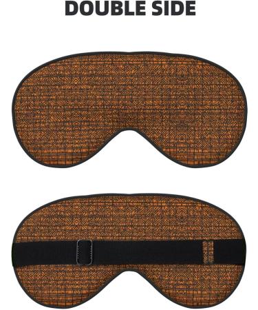 Shop SSIMOO Native American Soft Sleep Eye Mask - Breathable Black Eye Patch for Travel & Relaxation - Buy Online on GoSupps.com