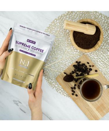 BE KETO BeKeto Keto Supreme Coffee with MCT oil and organic ashwagandha 250g Keto and Low Carb Diet friendly - Buy Online on GoSupps.com