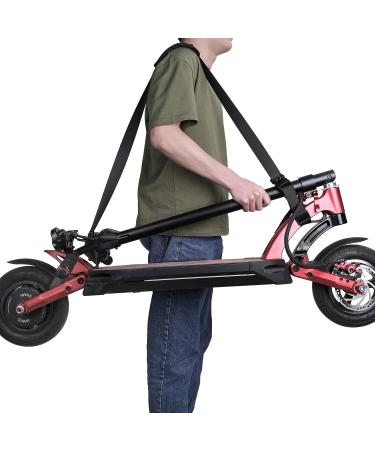 71-Inch Scooter Shoulder Strap for Electric Scooters, Bikes, Balance Bikes, Yoga Mat, Ski Board - Adjustable & Anti-Slip - Black - Buy Online on GoSupps.com