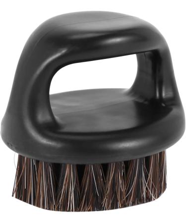 Sadkyer Portable Black Hair Brush Set for Men - Ring Design Shaving Brush & Face Cleaning Tool - Buy Online on GoSupps.com