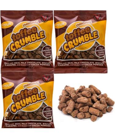 03 x Toffee Crumble Chocolate Nibbles 150g - Buy Online on GoSupps.com