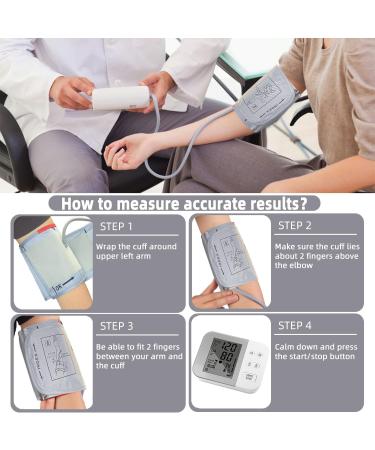 Buy XXXL Blood Pressure Cuff (9 -26 /22-66CM) - Compatible with Omron BP Monitor - Extra Large Replacement Cuff for Big Arms - 6 Connectors Included - Buy Online on GoSupps.com