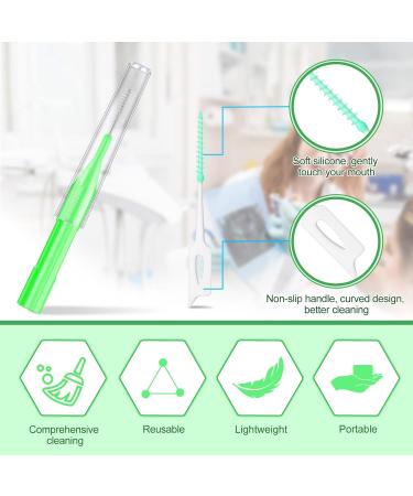 350 Pieces Interdental Brush & Flossers | Soft Gum Picks for Dental Hygiene | Mixed Color Tooth Cleaning Tools - Buy Online on GoSupps.com