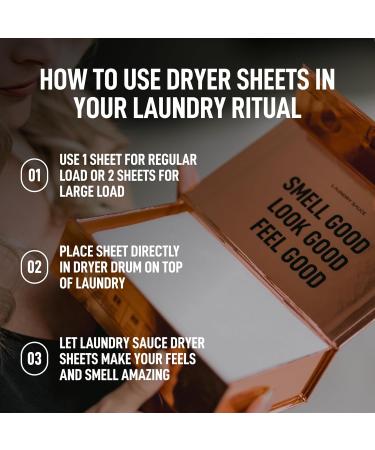 Buy Laundry Sauce Egyptian Rose Dryer Sheets – Eco-Friendly Fabric Softener for Fresh Laundry | Free International Shipping - Buy Online on GoSupps.com