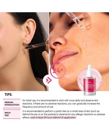 Bestkiss Dark Spot Remover for Face: Dark Spot Corrector Serum - 10% Niacinamide 5% Tranexamic Acid 2% Alpha-Arbutin Ceramides Hyaluronic Acid Centella Asiatica - Fragrance Cruelty Free Vegan 30mL Pink - Buy Online on GoSupps.com