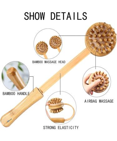 Jyt Group Multifunctional Bamboo Massage Hammer - Meridian & Back Tapping Device for Ultimate Relaxation | Self-Muscle Massage Upgrade - Buy Online on GoSupps.com