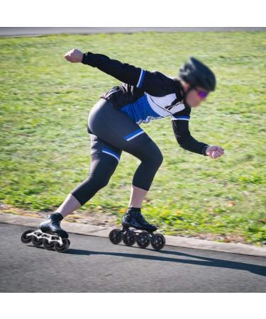 NONMON Inline Skate Wheels 72MM/80MM 85A Black 4 Pack - Replacement Wheels for Kids & Teens - Buy Online on GoSupps.com