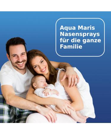 Aqua Maris Baby 50ml | 100% Natural Sea Water Nasal Spray for Clogged Nose | Safe Baby Care Solution for Colds & Sinus Flushing - Buy Online on GoSupps.com