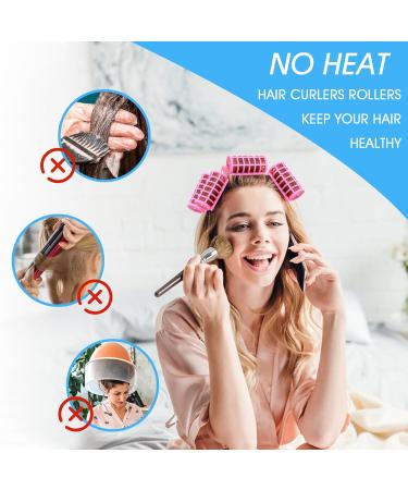 Aster 30-Piece Curler Set | Plastic Hair Rollers | Heatless DIY Hair Styling for Women | Multiple Sizes & Colors - Buy Online on GoSupps.com