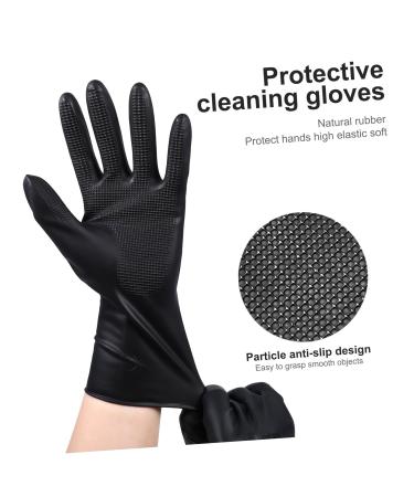 DOITOOL 3 Pairs Hair Salon Gloves Hair Dye Gloves Hair Dye Remover Hair Washing Gloves Men Shampoo Hair Dressing Gloves Shampoo for Colored Hair Slipper Socks for Women Man Tool Emulsion - Buy Online on GoSupps.com