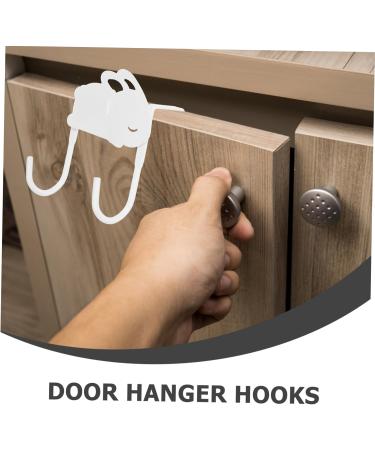 DOITOOL 2pcs Cute Rabbit Hook Coat Rack Clothes Hangers Hooks Spray Paint Door Hanger Hook Bags Door Hook - Buy Online on GoSupps.com