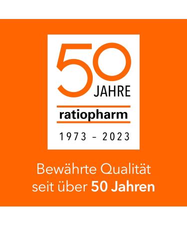 Ginkobil Ratiopharm 120 mg - Boost Memory & Concentration | Ginkgo Biloba Extract 200 Film-Coated Tablets - Buy Online on GoSupps.com