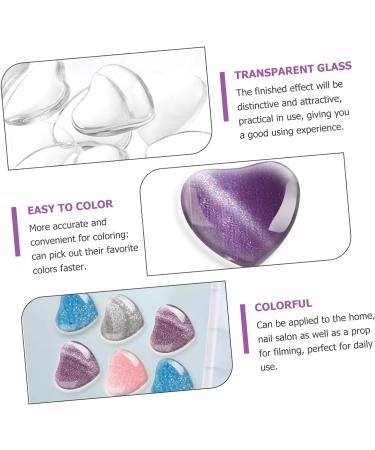 Beavorty 90 pcs Nail glass color card nail art painting holder manicure color showing beads nail color beads nail varnish color chart clear beads Nail Art Display Holder nail polish easel - Buy Online on GoSupps.com
