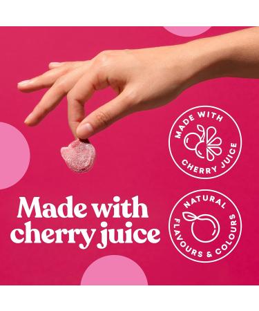 Candy Kittens Very Cherry Vegan Gourmet Candy - Palm Oil Free Gummies Made with Fruit Juice and Natural Flavors 125g - Buy Online on GoSupps.com
