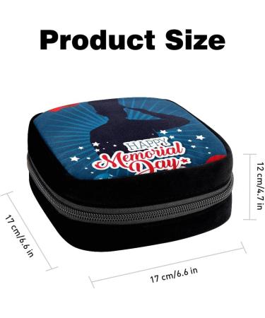 GIAPB Period Bag | Sanitary Napkin Storage & Pad Holder | Memorial Day Color4954 - Buy Online on GoSupps.com