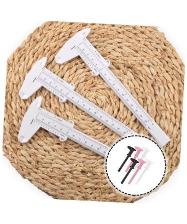 FOMIYES 12 Pcs Locating Rule Facial Tool Pocket Ruler Mini Eyebrow Measuring Ruler Face Eyebrow Card 1 count (Pack of 1) Assorted Colorx2pcs - Buy Online on GoSupps.com