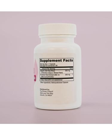 Organic Irish Sea Moss & Turmeric Curcumin Supplement Vegan Formula with Turmeric Extract (Curcuminoids 95%) Joint Mobility Support Gut Health & Daily Wellness for Active Adults 60 Capsules - Buy Online on GoSupps.com