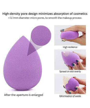 Buy Multi-Color Beauty Blenders - Flawless Makeup Sponge Set of 6 (Latex-Free) for Liquid & Cream Foundation - International Shipping Available - Buy Online on GoSupps.com