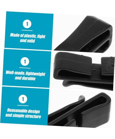 Minkissy Ski Helmet Accessories - Masked Hook Plastic Shield & Clip for Ski Masks | International Shipping Available - Buy Online on GoSupps.com