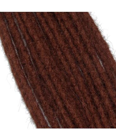 DSoar 20 Double Ended Synthetic Dreadlocks - 10 Strands Crocheted Braided Hair Extensions for Hip-Hop & Reggae Style - Soft & Thin 0.6cm - Buy Online on GoSupps.com