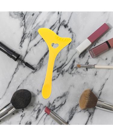 FOMIYES Silicone Winged Tip Eyeliner Stencils Eye Makeup Tool Fishtail Design Eyeliner Applicator Eyeliner Mascara Guards Yellow - Buy Online on GoSupps.com