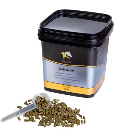 Biotinactive 1.5 kg Pellets for Skin Fur & Horn Support | Biotin Zinc MSM & Copper | PSSM-Compliant - Buy Online on GoSupps.com