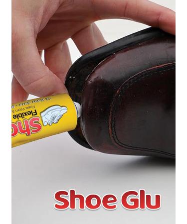 ShoeGlu Strong Bond Repair Adhesive 90g - Ideal for Fixing Worn Soles & Damaged Uppers Flexible and Durable Shoe Glue - Buy Online on GoSupps.com