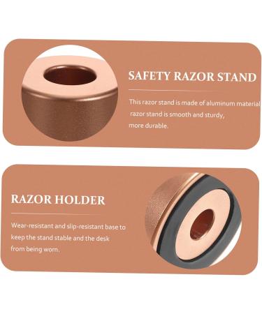 Hakidzel Men's Water Base Razor Holder - Premium Aluminum Shaver Rack & Toothbrush Stand | Stylish & Functional Bathroom Organizer - Buy Online on GoSupps.com