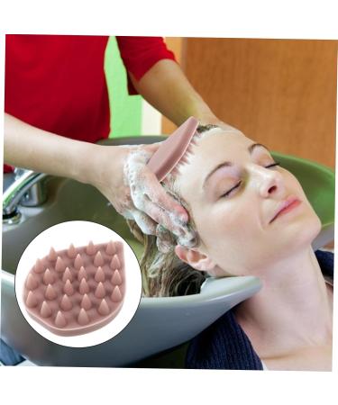 Beavorty 3 Pcs Bathing Brush Set | Portable Hairbrush & Scalp Massager | Shampoo Peeling & Hair Care Comb | Bathroom Cleaning Tools - Pink - Buy Online on GoSupps.com