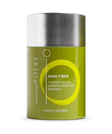 Hair Fibers for Thinning Hair - Natural Keratin Protein Hair Thickening Spray - Hair Fibers for Wavy Curly Coiled and Tightly Coiled Hairs - Hair Thickening Products for Women and Men 18 Gram Medium Brown