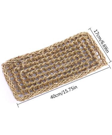 Hammock Triangular/Rectangle Bearded Dragon Hammock Bed 100 Natural Seagrass Lounger with Suction Cup for Bearded Dragons Geckos - Buy Online on GoSupps.com