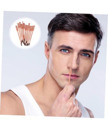 12Pcs Manual Eyebrow Trimmer with Double Sided Nose Hair Razor Blades Soft Skinfriendly Cutting Blades Effective for Adult Ear Hair Care - Buy Online on GoSupps.com