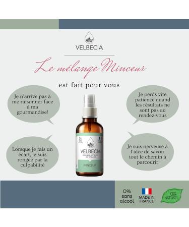  VELBECIA Velbecia - Dr. Bach Flower Remedies for Slimming 30 ml + 1 FREE - ALCOHOL-FREE - Easy-to-use spray - To avoid snacking  - Buy Online on GoSupps.com